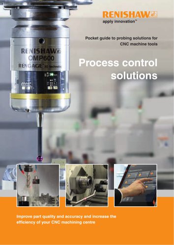 Pocket guide to probing solutions for CNC machine tools