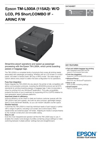 EPSON TM-L500A (118A2)