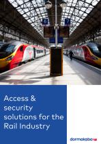 Access & security solutions for the Rail Industry - 1