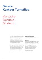 Kentaur Turnstiles Full-height gates - 2