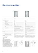 Kentaur Turnstiles Full-height gates - 8