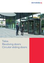 Talos Revolving doors Circular sliding doors - 1