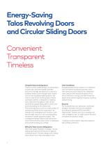 Talos Revolving doors Circular sliding doors - 2