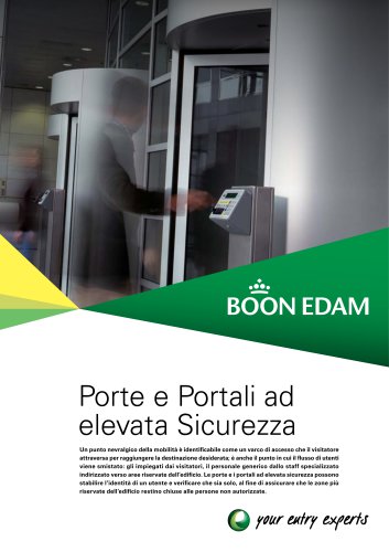 Porte e Portali ad elevata Sicurezza