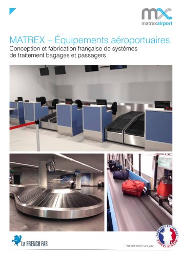 MATREX - Equipements aéroportuaires