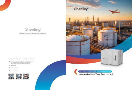 Shenling Jet Fuel Vapor Recovery Unit(VRU) Brochure