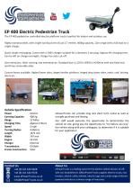 EP 400 Electric Pedestrian Truck - 1