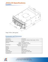 JA10-x70 Audio Controller Ten Transceiver with RX Volume Control - 2