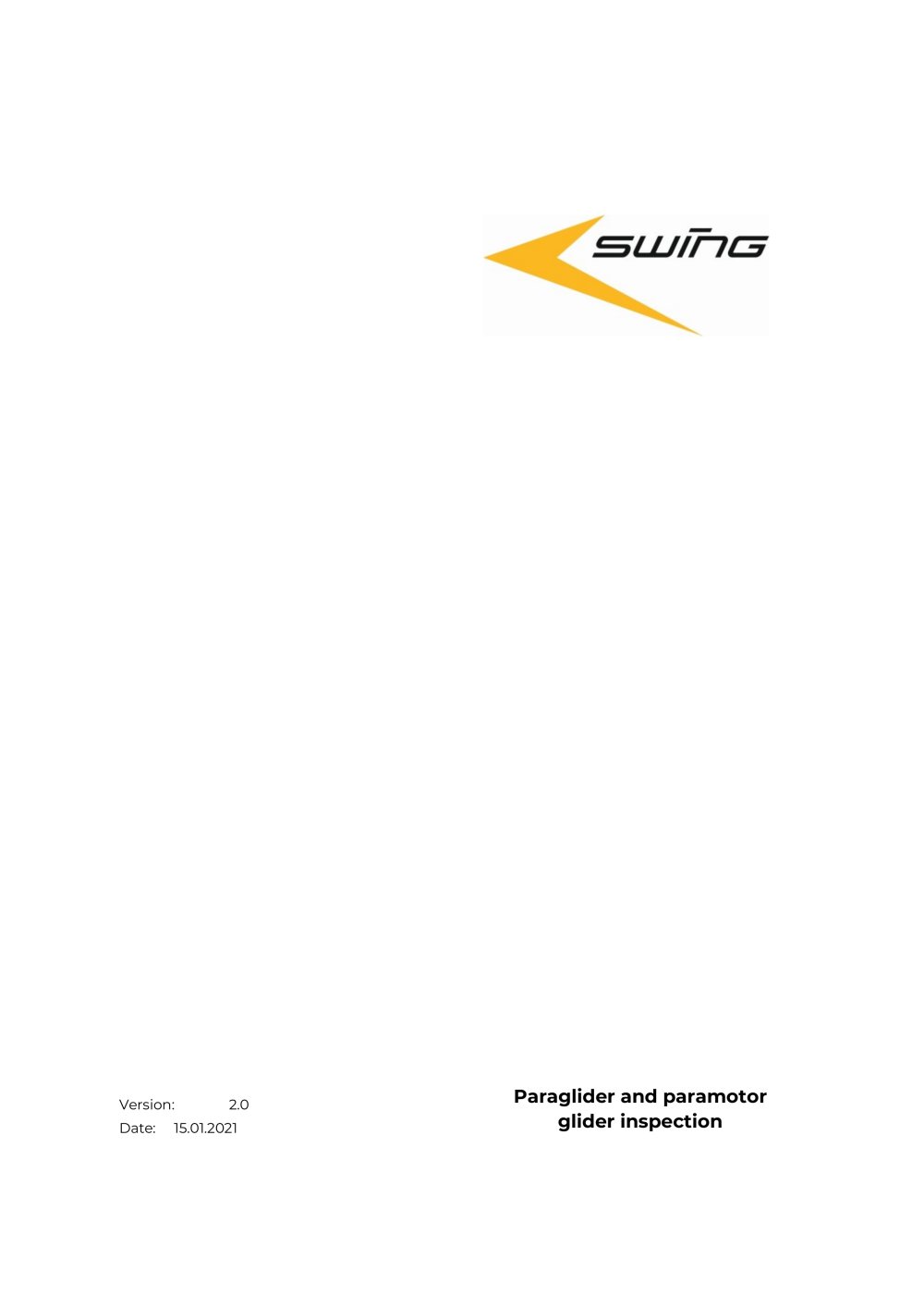 MITO 2 RS - Swing Flugsportgeräte GmbH