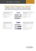 HIGH PERFORMANCE TOOLS FOR MOLD - 7