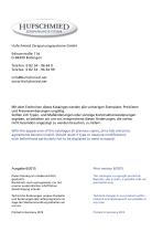 Hufschmied catalogue mills for deepdrawing-moulders - 2