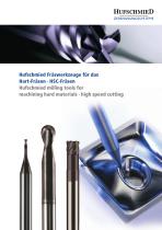 Hufschmied milling tools for machining hard materials · high speed cutting - 1