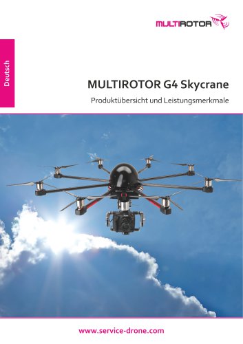 MULTIROTOR G4 Skycrane Produktübersicht und Leistungsmerkmale