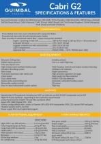 Specifications - 1