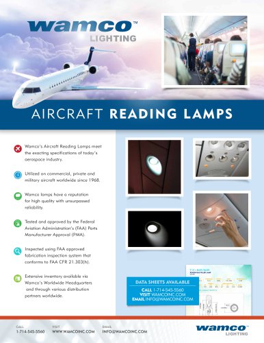 AIRCRAFT READING L AMPS