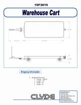 Model 15F3015 Warehouse Cart - 2