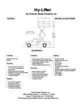 Hylifter HLM-15 - 2