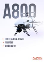 Alpha A800 Datasheet - 1