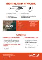 Alpha A800 Datasheet - 2