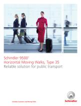 Schindler 9500 horizontal moving walk - 1