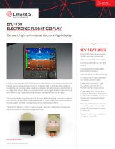 EFD-750 ELECTRONIC FLIGHT DISPLAY