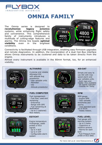 Flybox Avionics Omnia Family