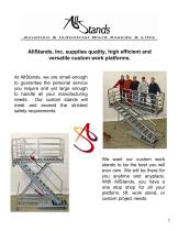 Brochure Aviation & Industrial Work Stands and Lifts - 3