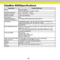 DataMan® 8050 - 14