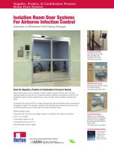 Isolation Room Door Systems For Airborne Infection Control - 1