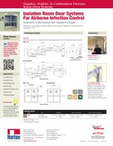 Isolation Room Door Systems For Airborne Infection Control - 2