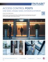 ACCESS CONTROL POSTS ONE SIDED, DOUBLE SIDED, INTERIOR & EXTERIOR-1