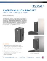 ANGLED MULLION BRACKET SURVEILLANCE CAMERA HOUSING-1