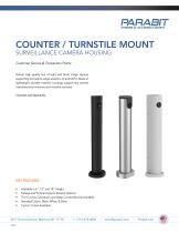 COUNTER / TURNSTILE MOUNT SURVEILLANCE CAMERA HOUSING-1