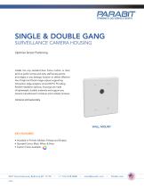 SINGLE & DOUBLE GANG SURVEILLANCE CAMERA HOUSING-1