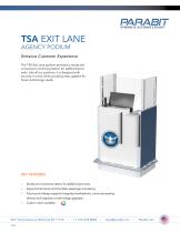 TSA EXIT LANE AGENCY PODIUM-1