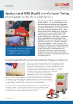 Application of SORS (RapID) to In-Container Testing - 1