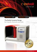 INSIGHT100 The Bottle Screener Range for Liquids, Aerosols and Gels - 1