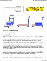 Economy Flatbed Trolley-1