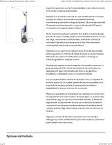 Plataforma rodante eléctrica para subir escaleras-2