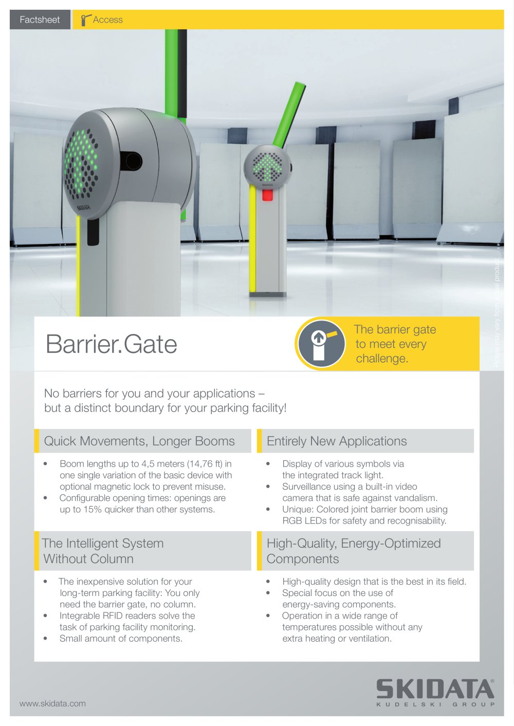 Barrier.Gate - SKIDATA
