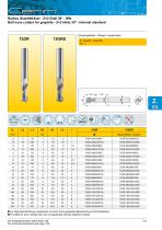 Ball nose cutters for graphite - Z=2 Helix 30° - 1
