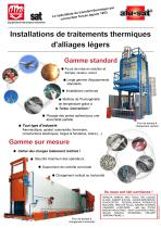 Fours de traitements thermiques pour alliages légers - 1