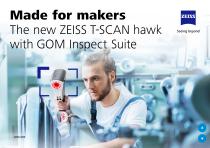 The new ZEISS T-SCAN hawk with GOM Inspect Suite - 1