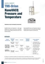 NanoVACQ Pressure and Temperature - 1