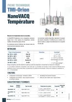 NanoVACQ Température