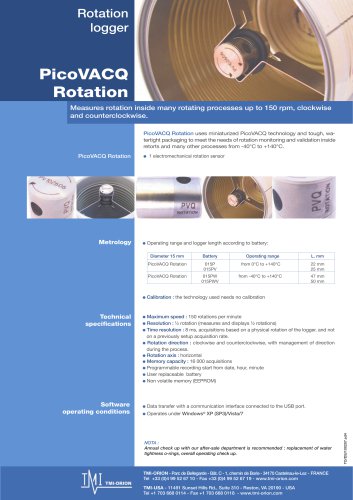 PicoVACQ Rotation