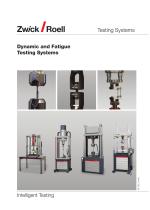 Dynamic and Fatigue Testing Systems - 1