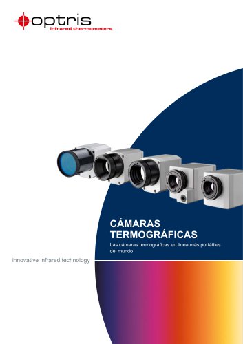 CÁMARAS TERMOGRÁFICAS Las cámaras termográficas en línea más portátiles del mundo