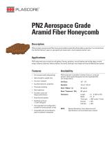 PN2 Aerospace Grade Aramid Fiber Honeycomb