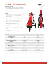 Mobile CO2 fire extinguisher - 1